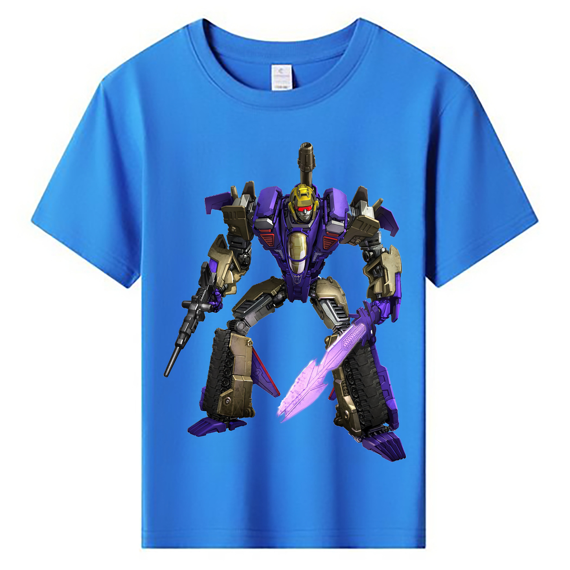 （画像用） Transformers トランスフォーマー 綿100％キッズTシャツ（フロントプリント）